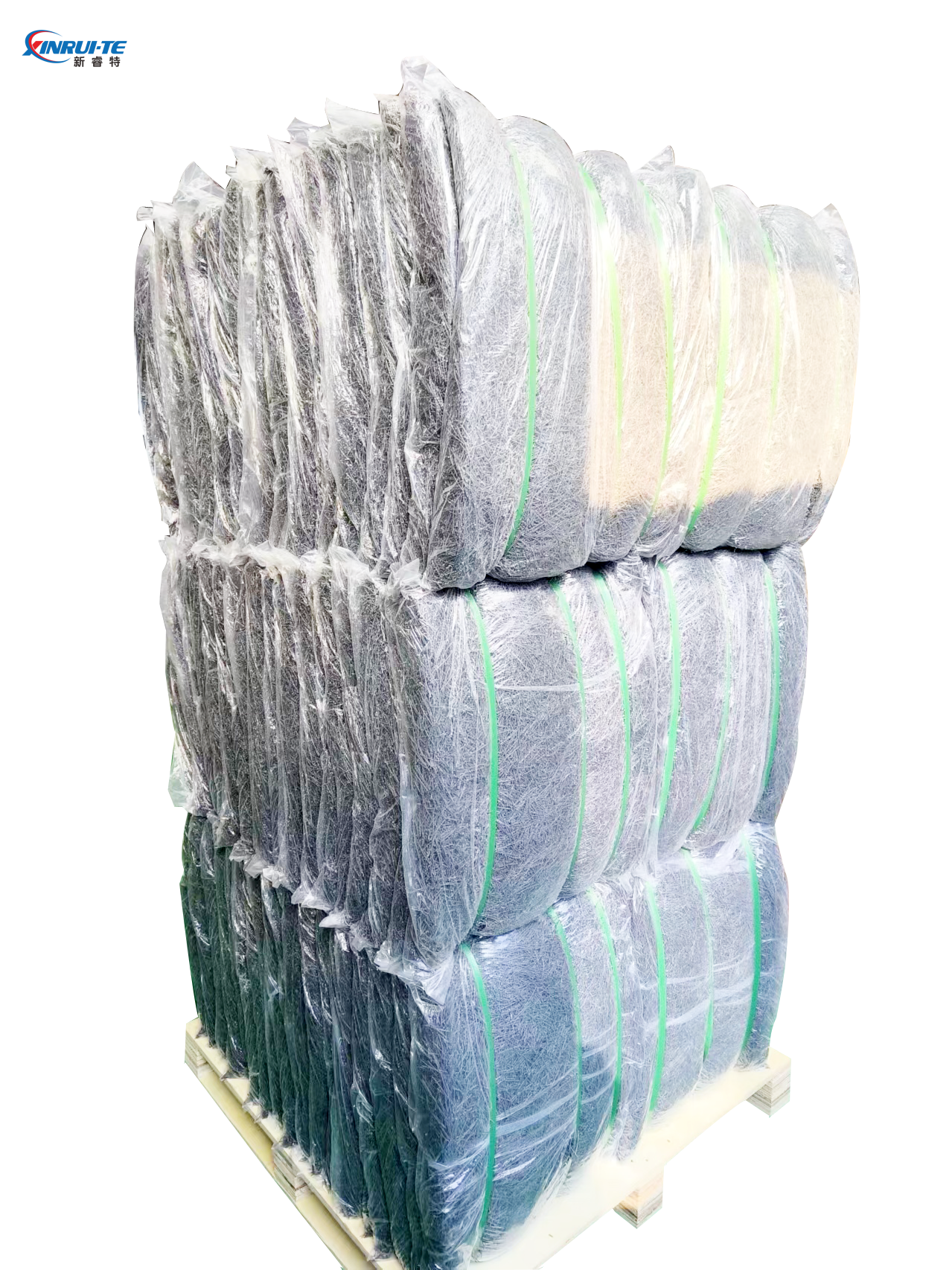  Püskürtülmüş beton için yüksek mukavemetli kabartmalı gri pp lifleri