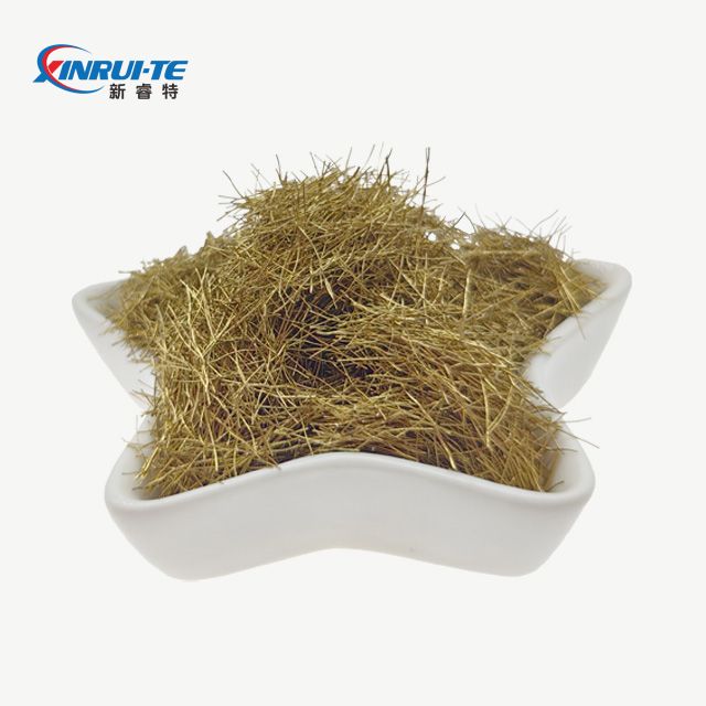 Betonda kullanılan bakır kaplı bakırlı mikro çelik elyaf lifleri