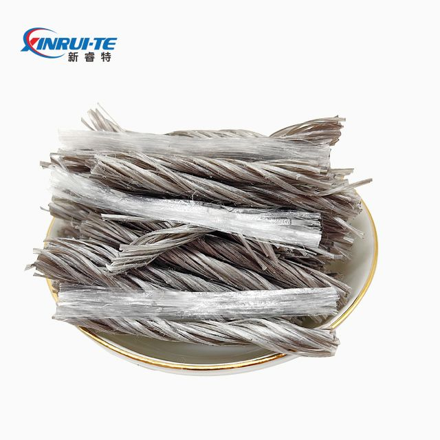 Makro yapısal sentetik polimer PP beton için polipropilen hibrid fiber